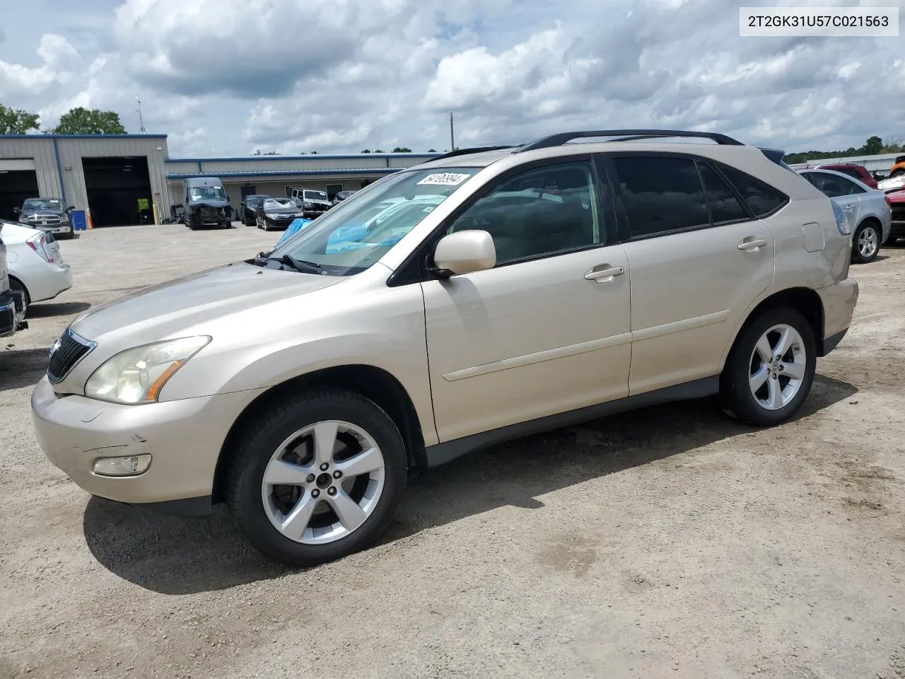 2007 Lexus Rx 350 VIN: 2T2GK31U57C021563 Lot: 64120994