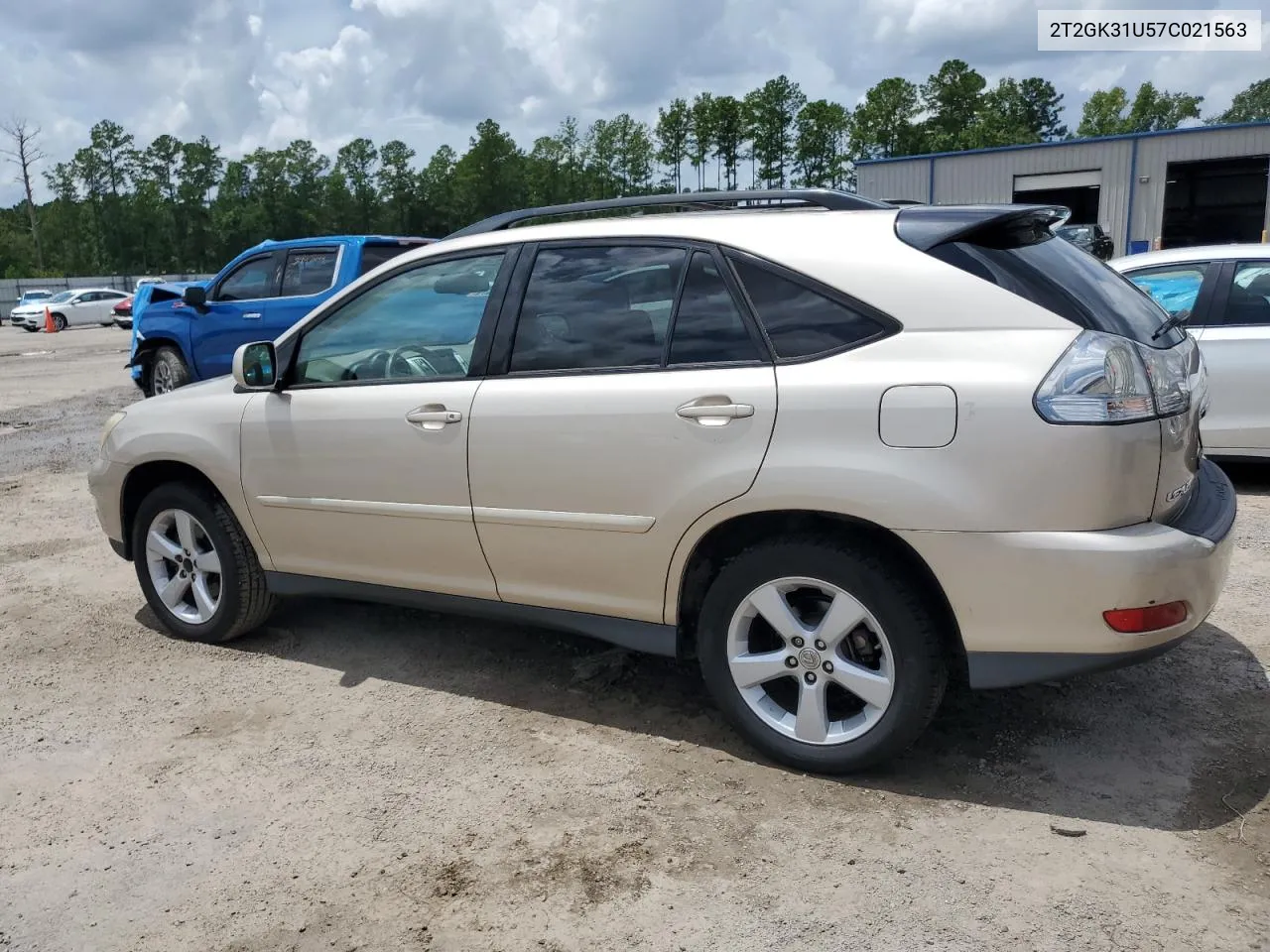 2007 Lexus Rx 350 VIN: 2T2GK31U57C021563 Lot: 64120994