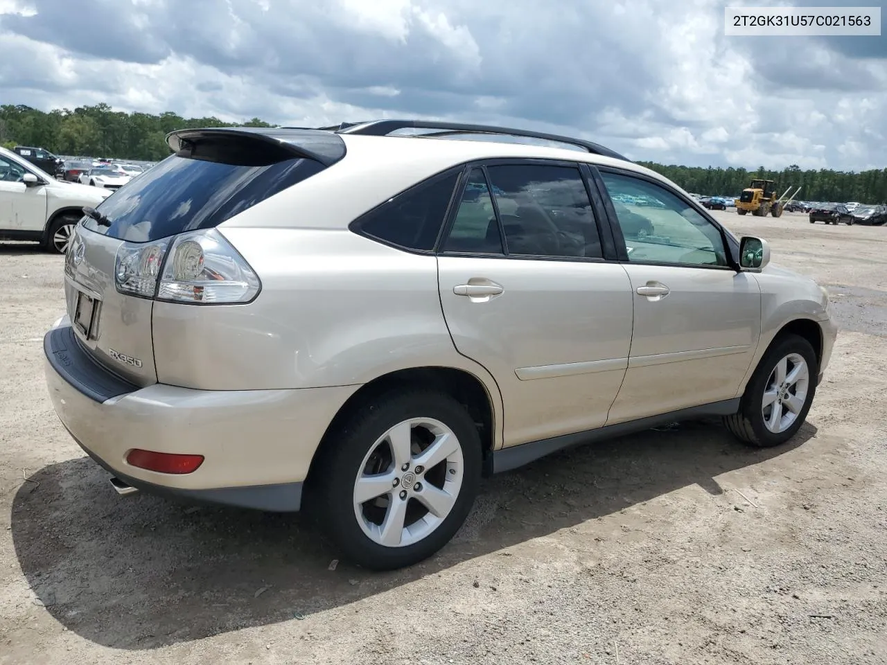 2007 Lexus Rx 350 VIN: 2T2GK31U57C021563 Lot: 64120994