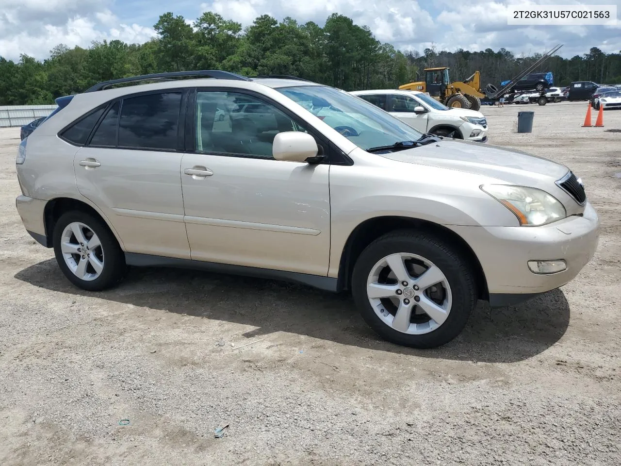 2007 Lexus Rx 350 VIN: 2T2GK31U57C021563 Lot: 64120994