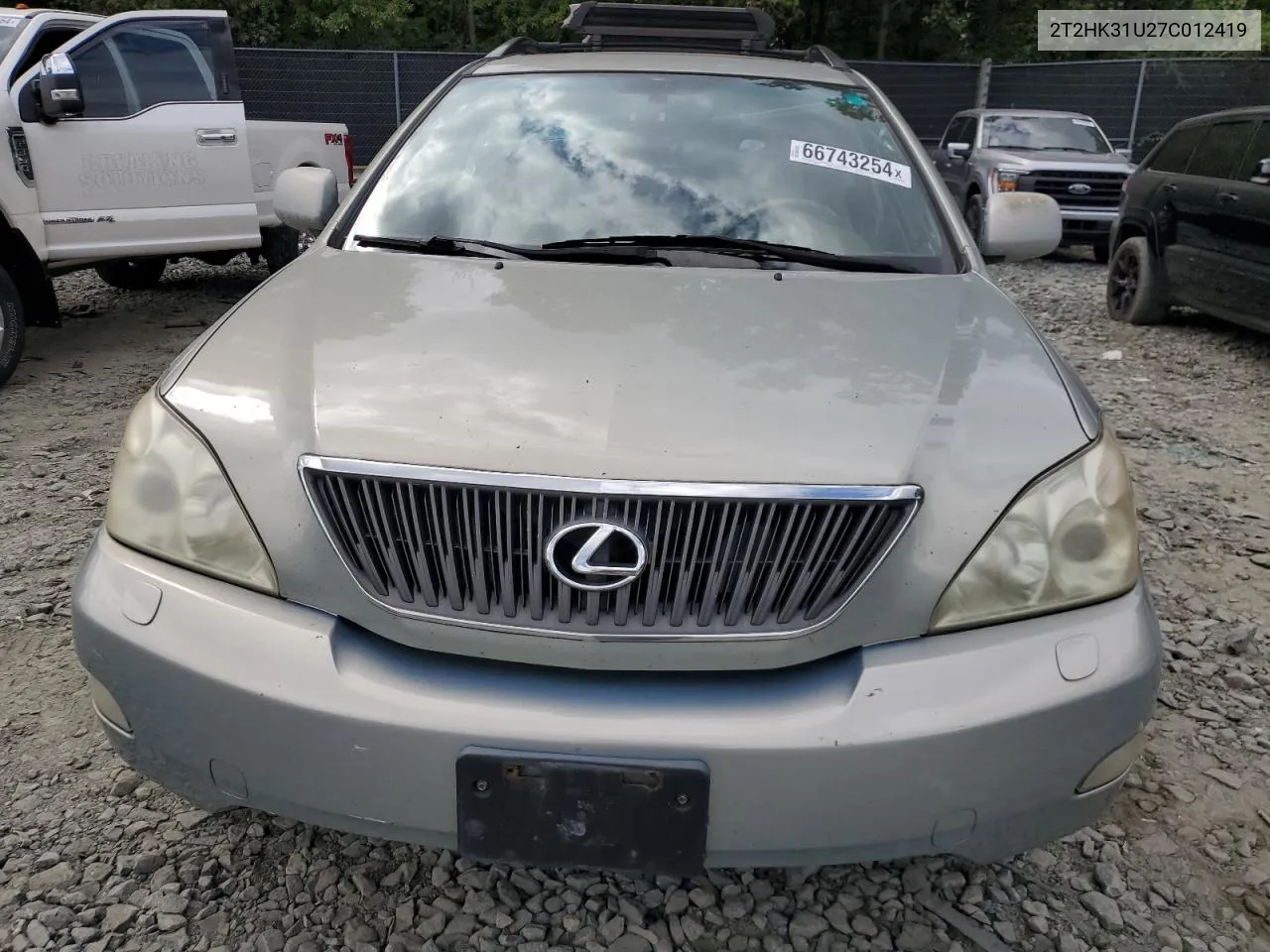 2T2HK31U27C012419 2007 Lexus Rx 350