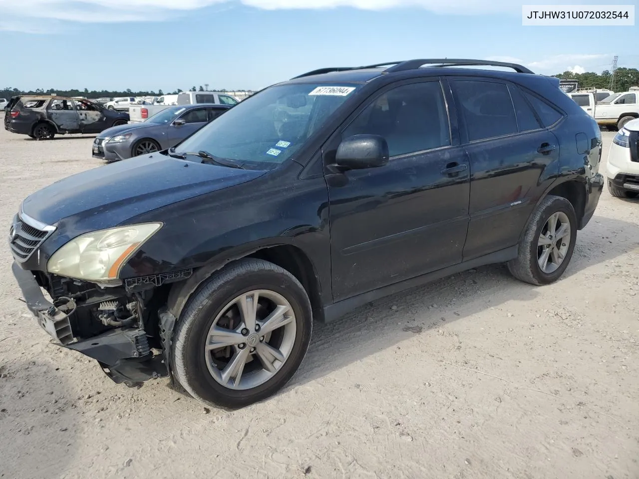 2007 Lexus Rx 400H VIN: JTJHW31U072032544 Lot: 67736094