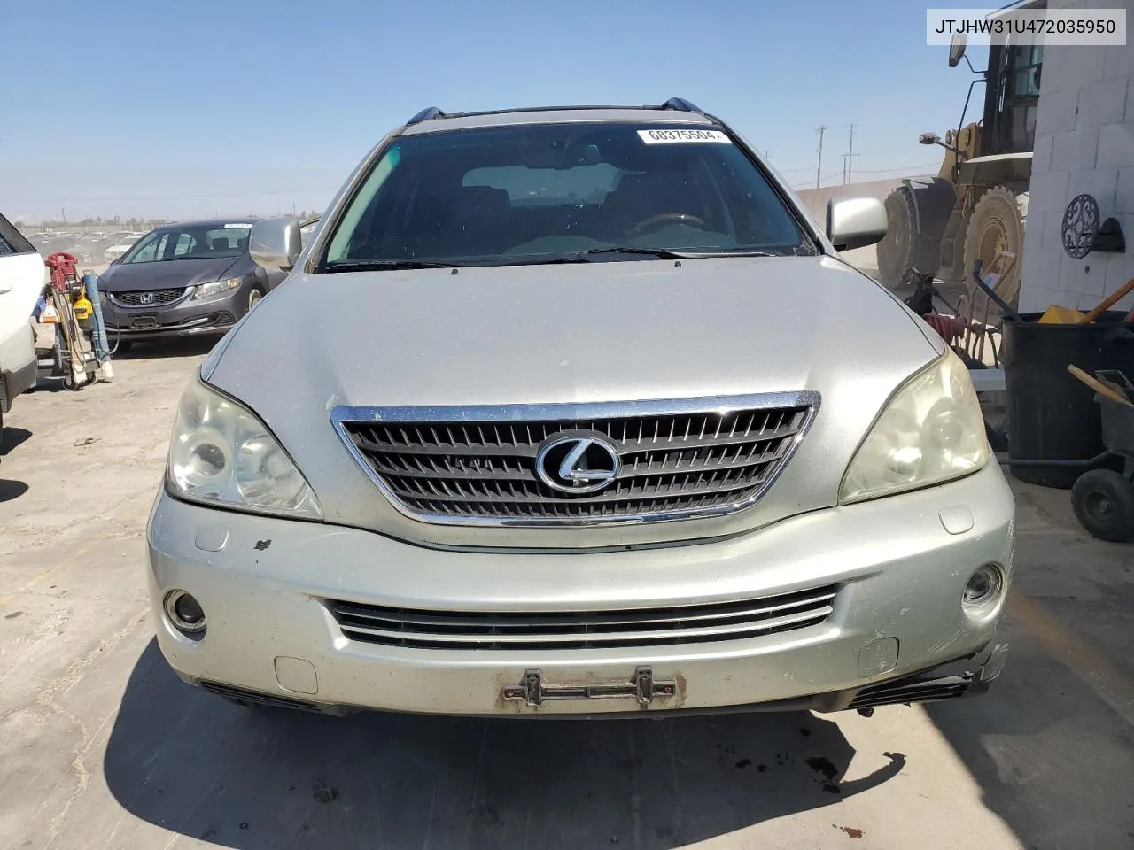 2007 Lexus Rx 400H VIN: JTJHW31U472035950 Lot: 68375504