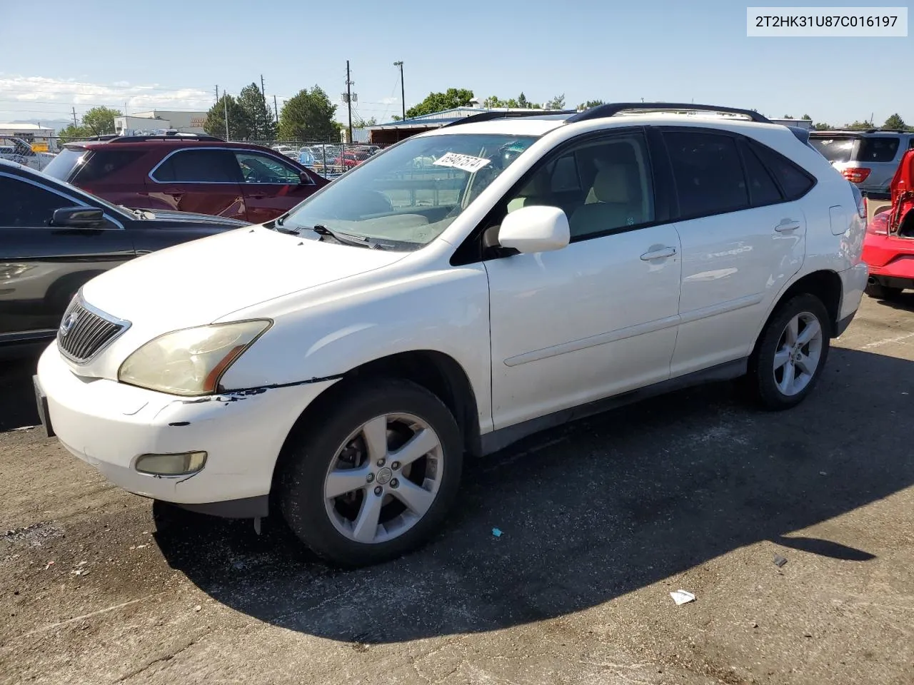 2007 Lexus Rx 350 VIN: 2T2HK31U87C016197 Lot: 69467574