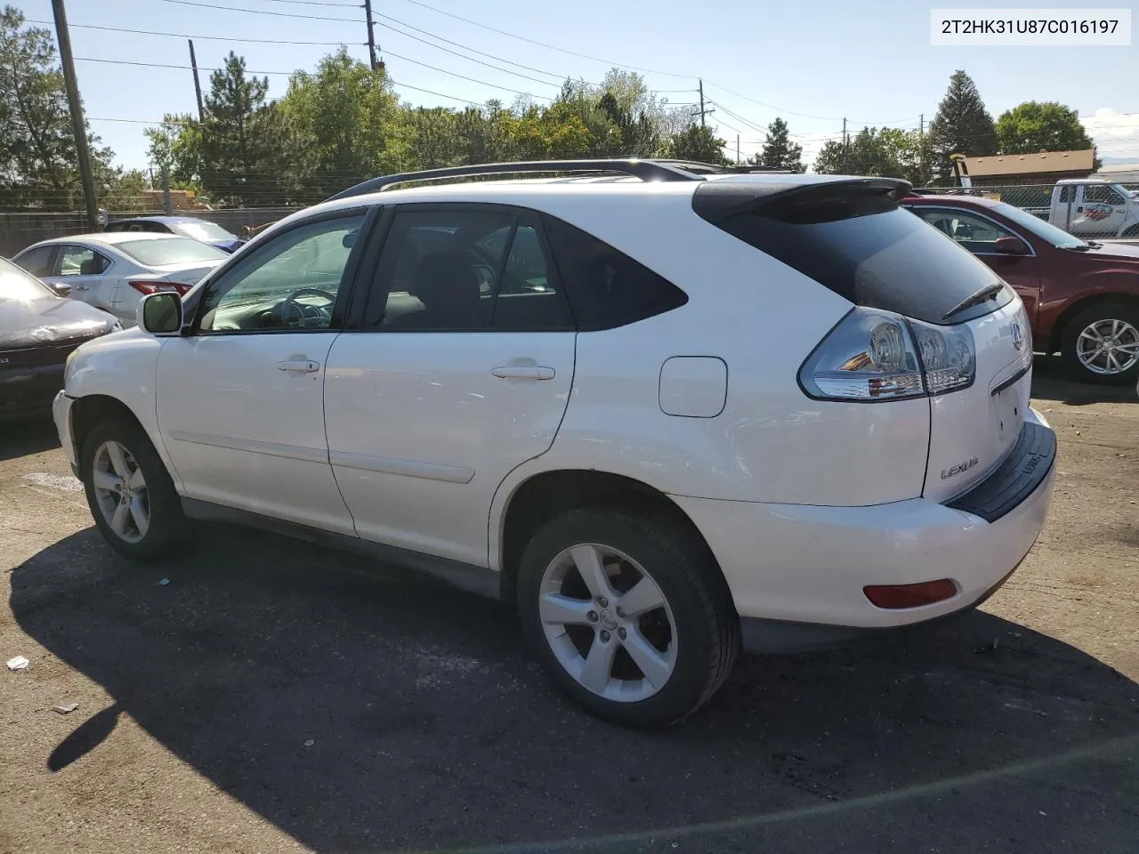 2007 Lexus Rx 350 VIN: 2T2HK31U87C016197 Lot: 69467574