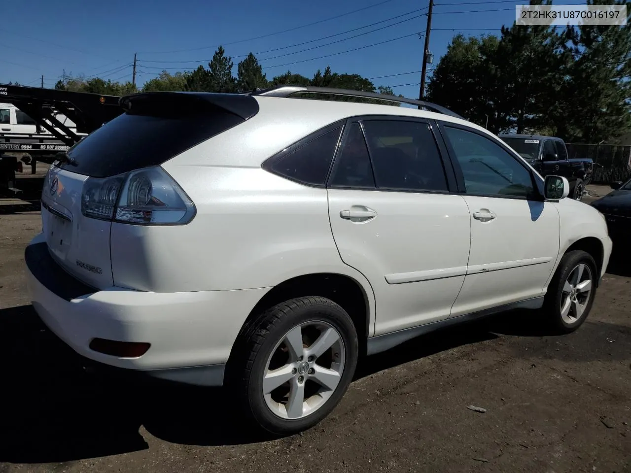 2007 Lexus Rx 350 VIN: 2T2HK31U87C016197 Lot: 69467574