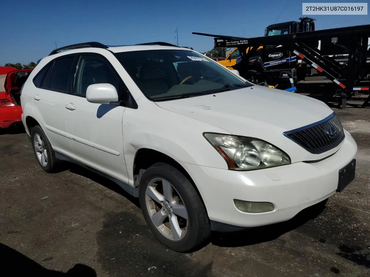 2007 Lexus Rx 350 VIN: 2T2HK31U87C016197 Lot: 69467574