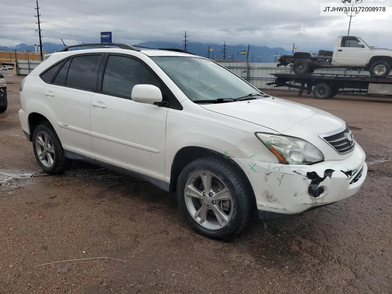 2007 Lexus Rx 400H VIN: JTJHW31U172008978 Lot: 69797174