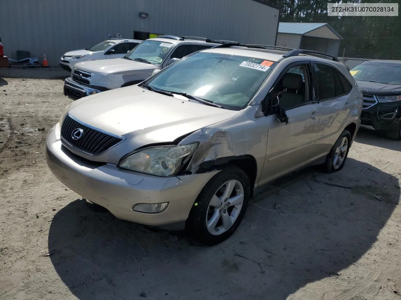 2T2HK31U07C028134 2007 Lexus Rx 350