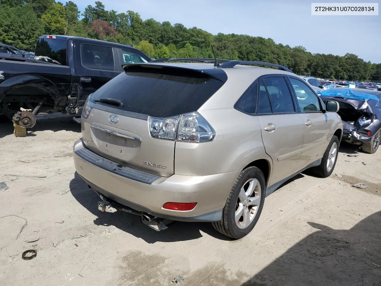 2T2HK31U07C028134 2007 Lexus Rx 350