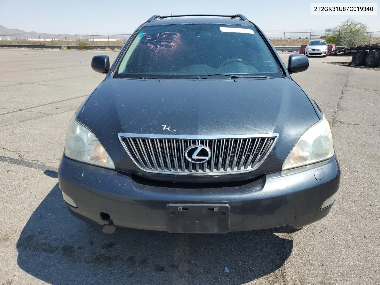 2007 Lexus Rx 350 VIN: 2T2GK31U87C019340 Lot: 70444674