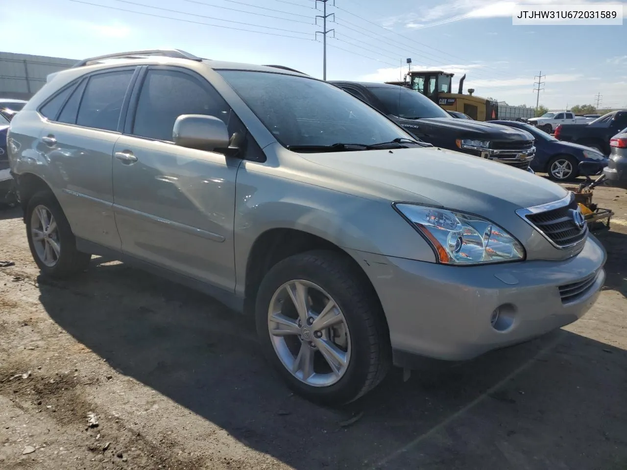 2007 Lexus Rx 400H VIN: JTJHW31U672031589 Lot: 70692754