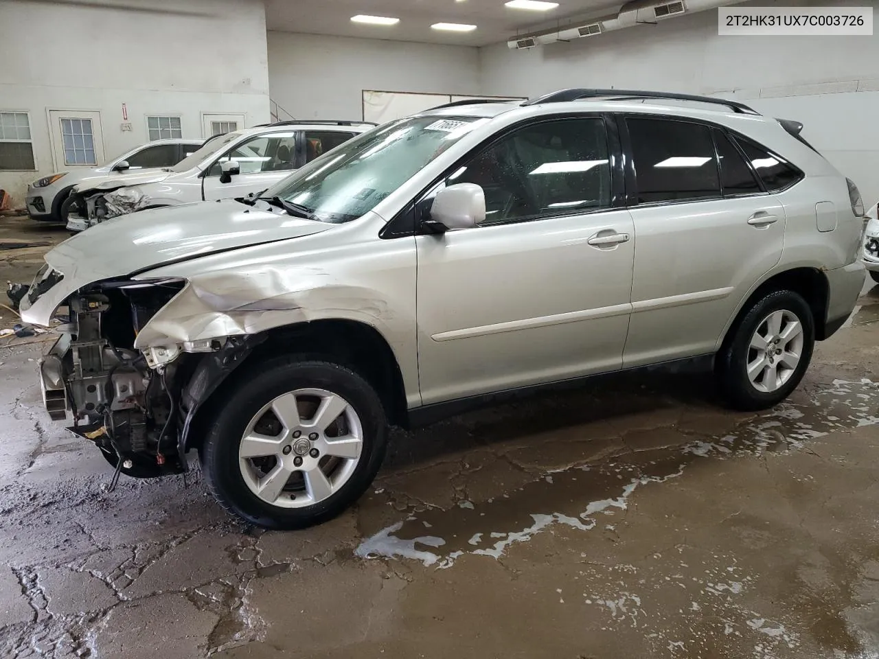 2007 Lexus Rx 350 VIN: 2T2HK31UX7C003726 Lot: 71665164