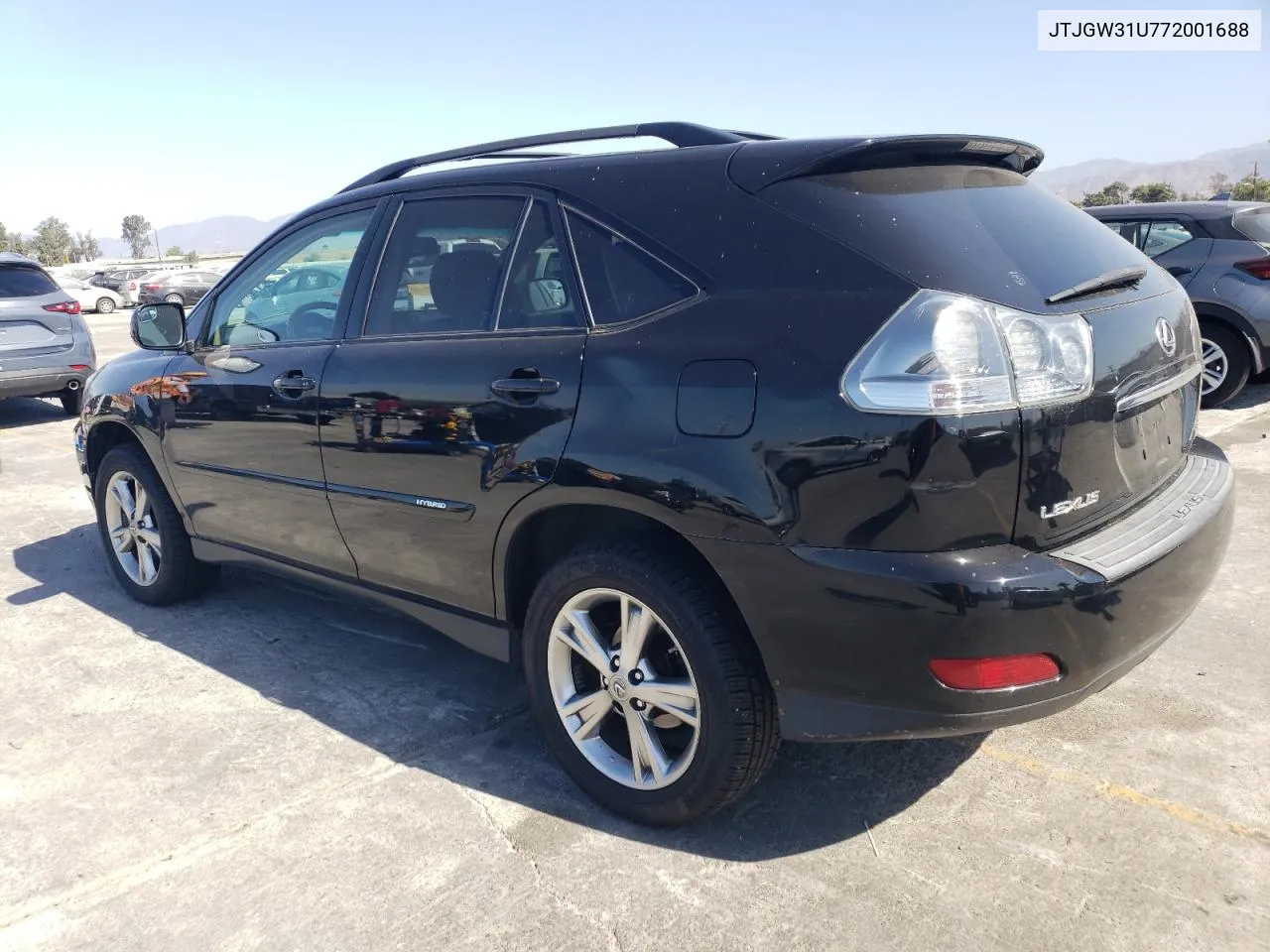 2007 Lexus Rx 400H VIN: JTJGW31U772001688 Lot: 72060514