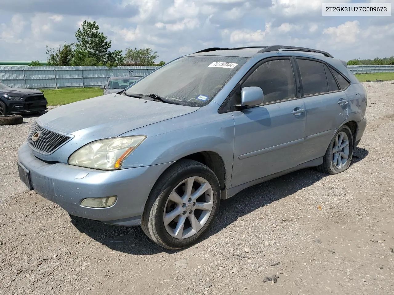 2007 Lexus Rx 350 VIN: 2T2GK31U77C009673 Lot: 72739344