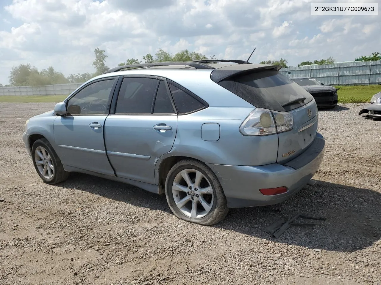 2007 Lexus Rx 350 VIN: 2T2GK31U77C009673 Lot: 72739344