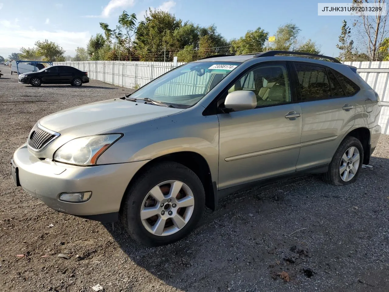 2007 Lexus Rx 350 VIN: JTJHK31U972013289 Lot: 73098174