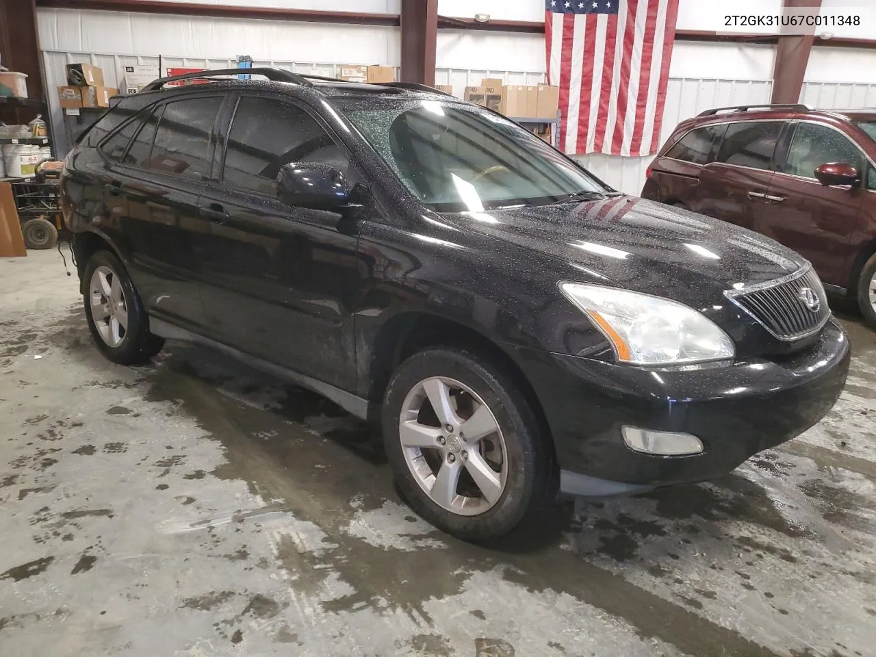 2007 Lexus Rx 350 VIN: 2T2GK31U67C011348 Lot: 73463734