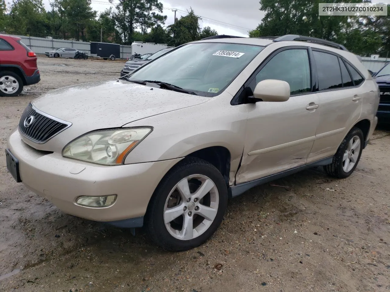 2T2HK31U27C010234 2007 Lexus Rx 350