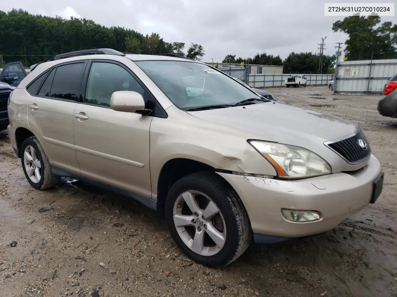 2007 Lexus Rx 350 VIN: 2T2HK31U27C010234 Lot: 73936014