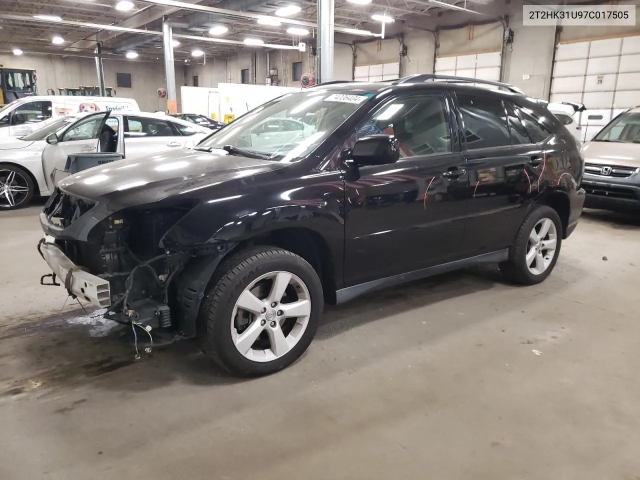 2007 Lexus Rx 350 VIN: 2T2HK31U97C017505 Lot: 74006404