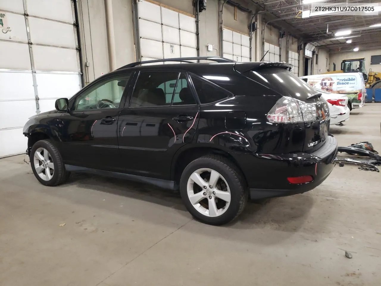 2007 Lexus Rx 350 VIN: 2T2HK31U97C017505 Lot: 74006404