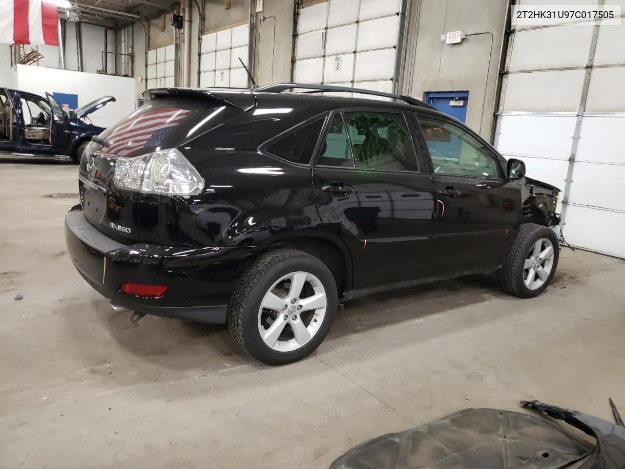 2007 Lexus Rx 350 VIN: 2T2HK31U97C017505 Lot: 74006404