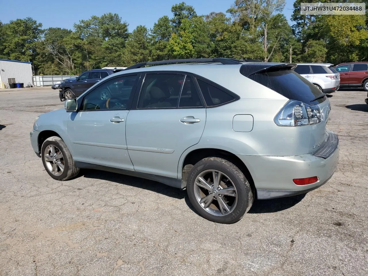 2007 Lexus Rx 400H VIN: JTJHW31U472034488 Lot: 74109184