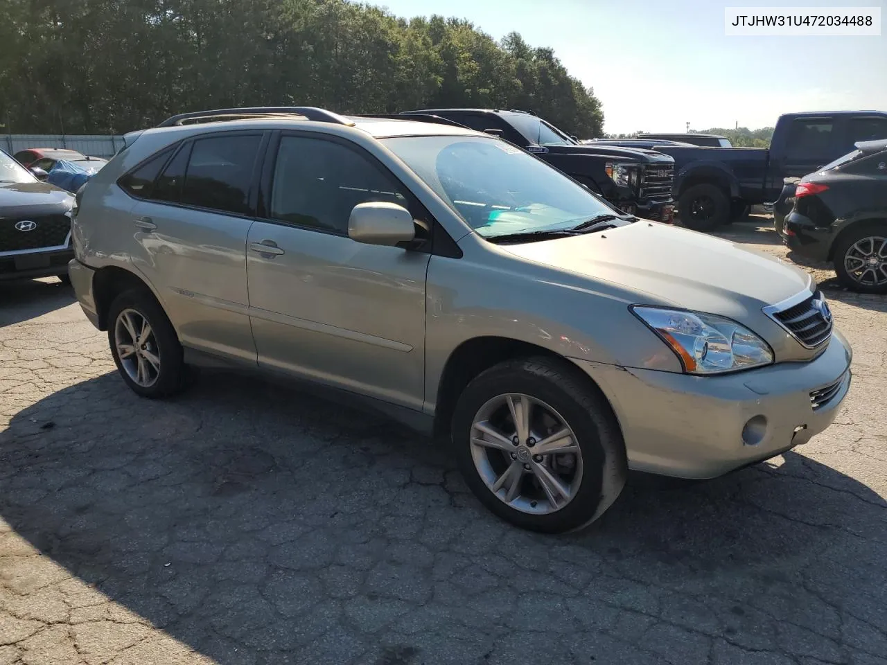 2007 Lexus Rx 400H VIN: JTJHW31U472034488 Lot: 74109184