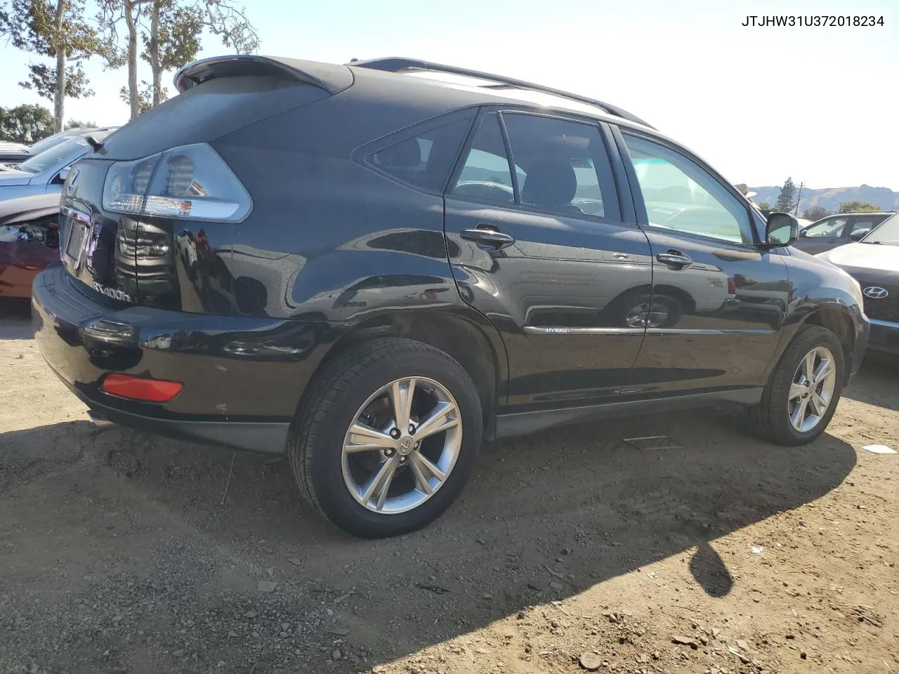 2007 Lexus Rx 400H VIN: JTJHW31U372018234 Lot: 74150854