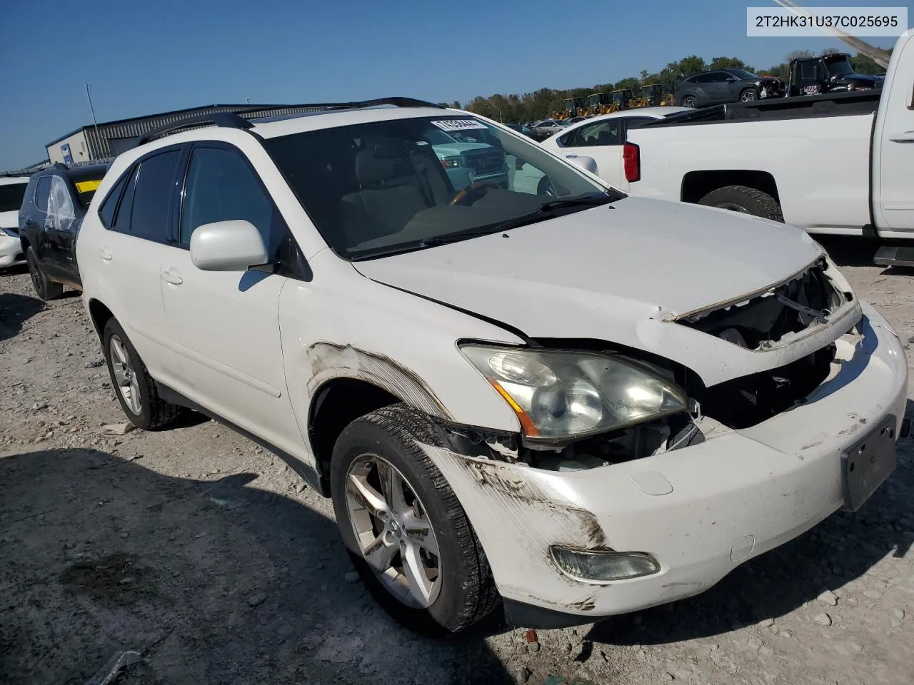 2007 Lexus Rx 350 VIN: 2T2HK31U37C025695 Lot: 74338444