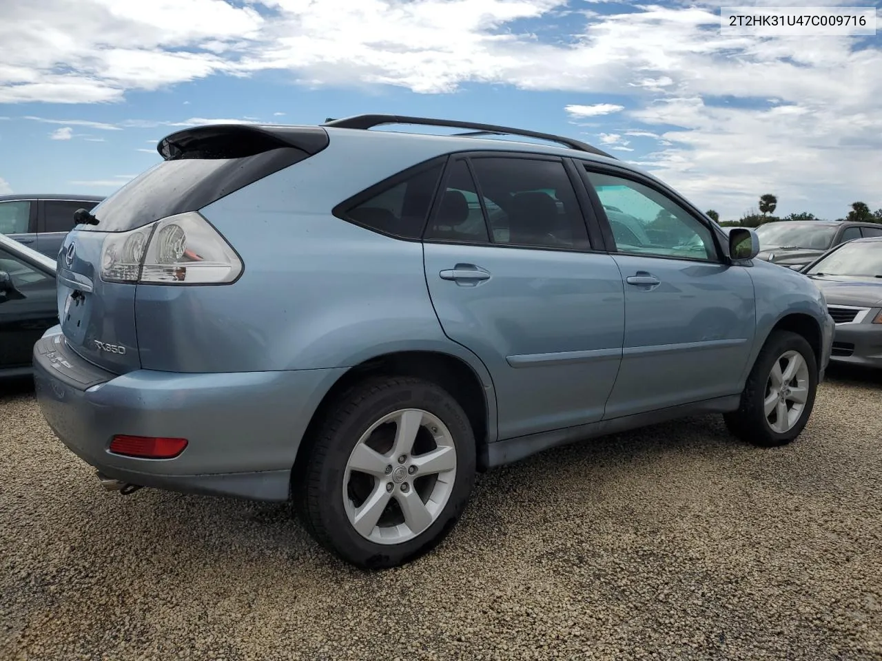 2007 Lexus Rx 350 VIN: 2T2HK31U47C009716 Lot: 74480184