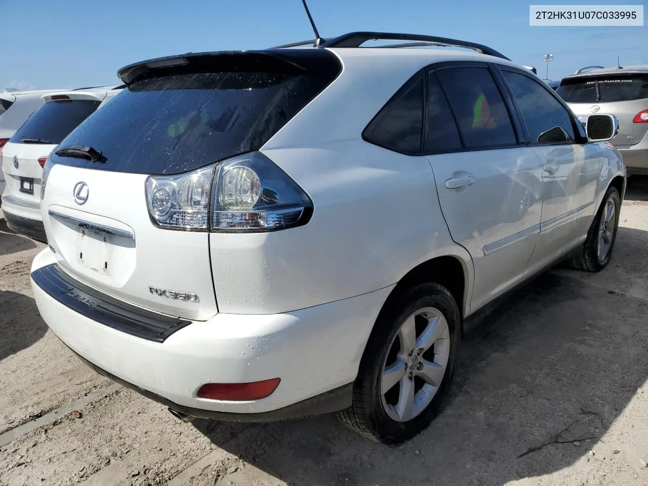 2007 Lexus Rx 350 VIN: 2T2HK31U07C033995 Lot: 75431514