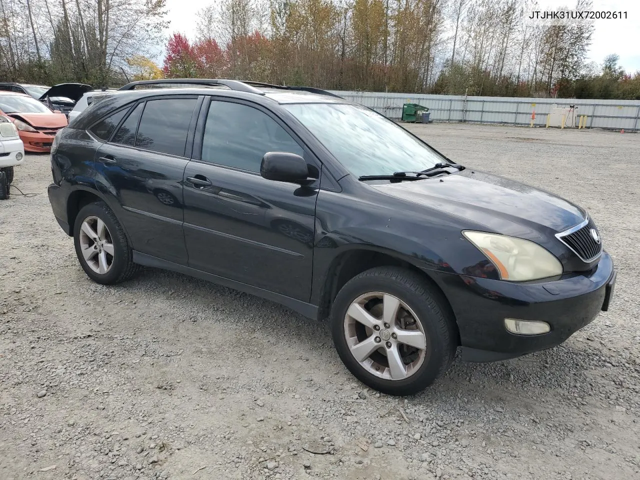 2007 Lexus Rx 350 VIN: JTJHK31UX72002611 Lot: 76094354