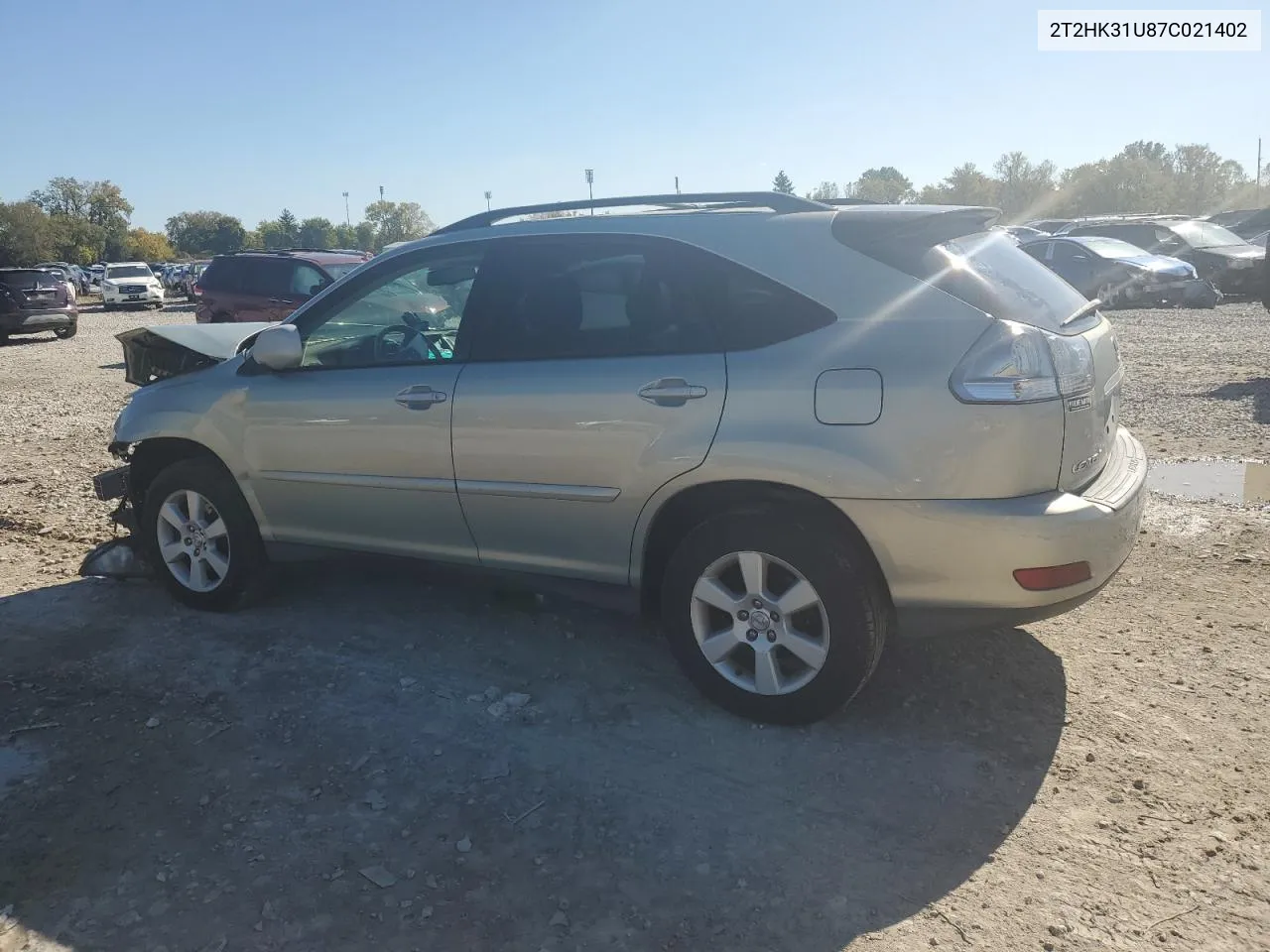 2007 Lexus Rx 350 VIN: 2T2HK31U87C021402 Lot: 76270094