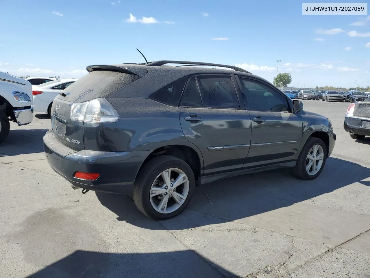 2007 Lexus Rx 400H VIN: JTJHW31U172027059 Lot: 76595844