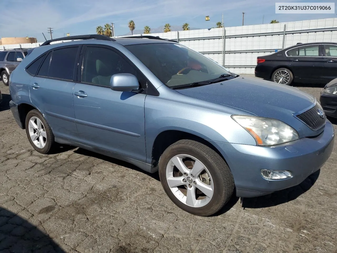 2007 Lexus Rx 350 VIN: 2T2GK31U37C019066 Lot: 77006444