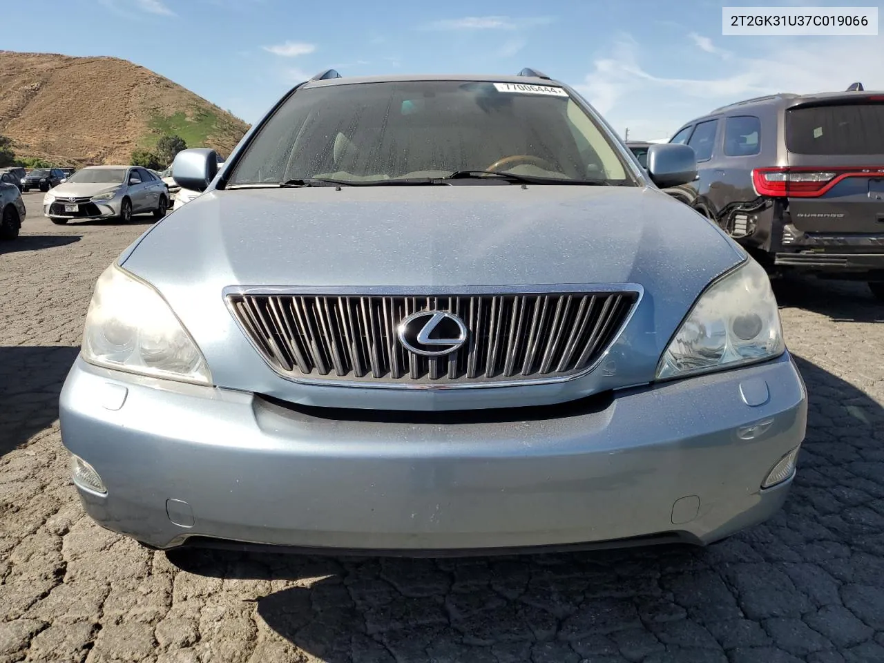 2007 Lexus Rx 350 VIN: 2T2GK31U37C019066 Lot: 77006444