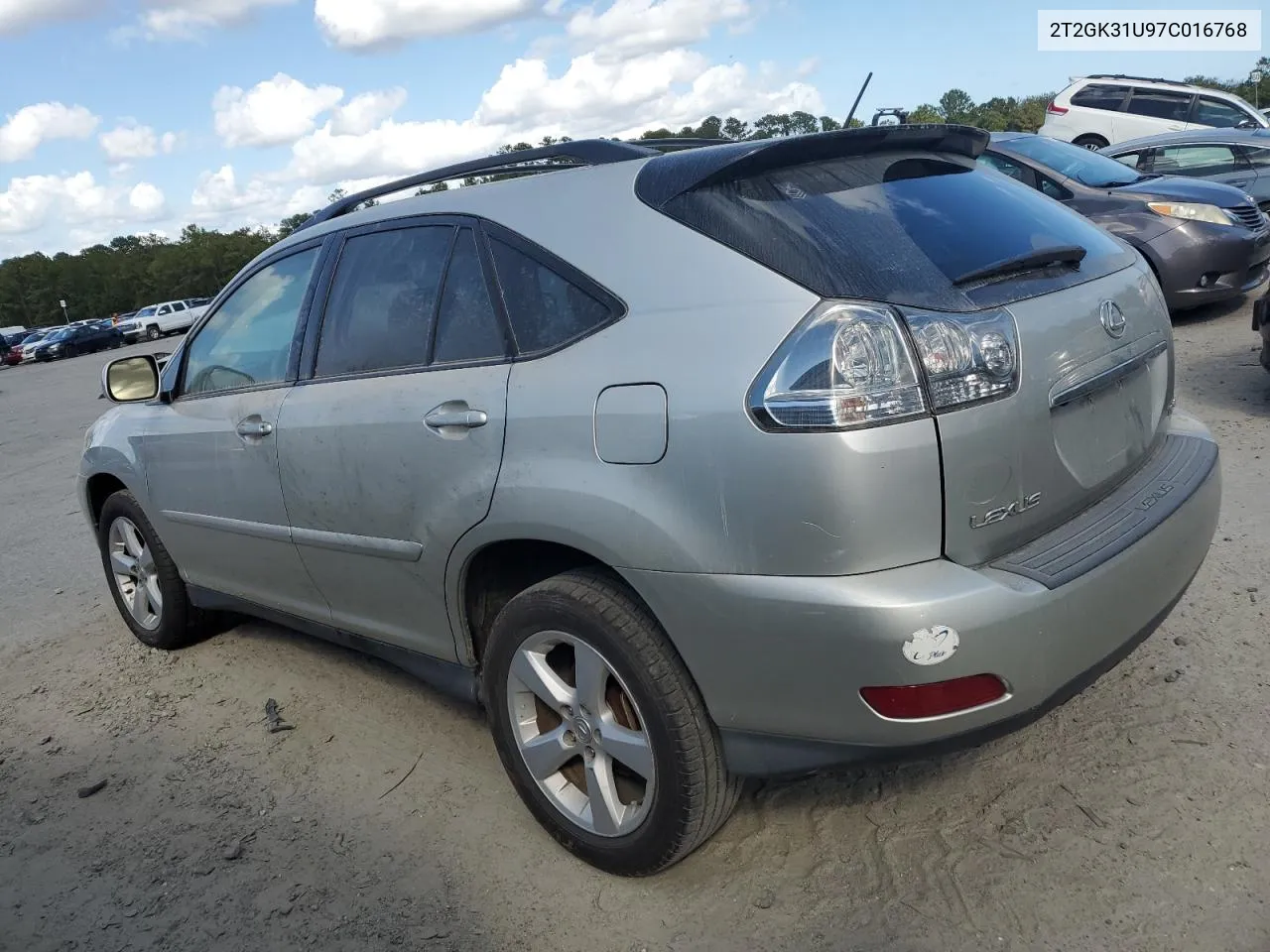 2007 Lexus Rx 350 VIN: 2T2GK31U97C016768 Lot: 77211964