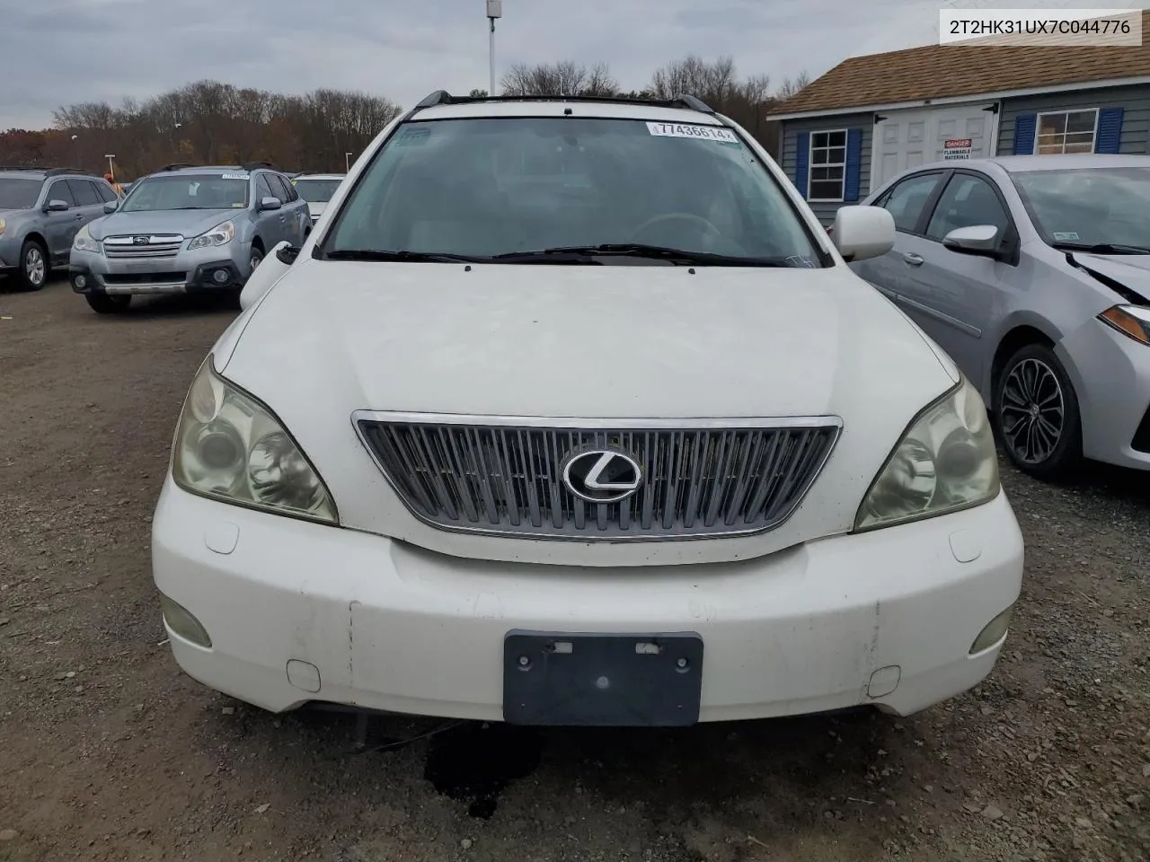 2007 Lexus Rx 350 VIN: 2T2HK31UX7C044776 Lot: 77436614