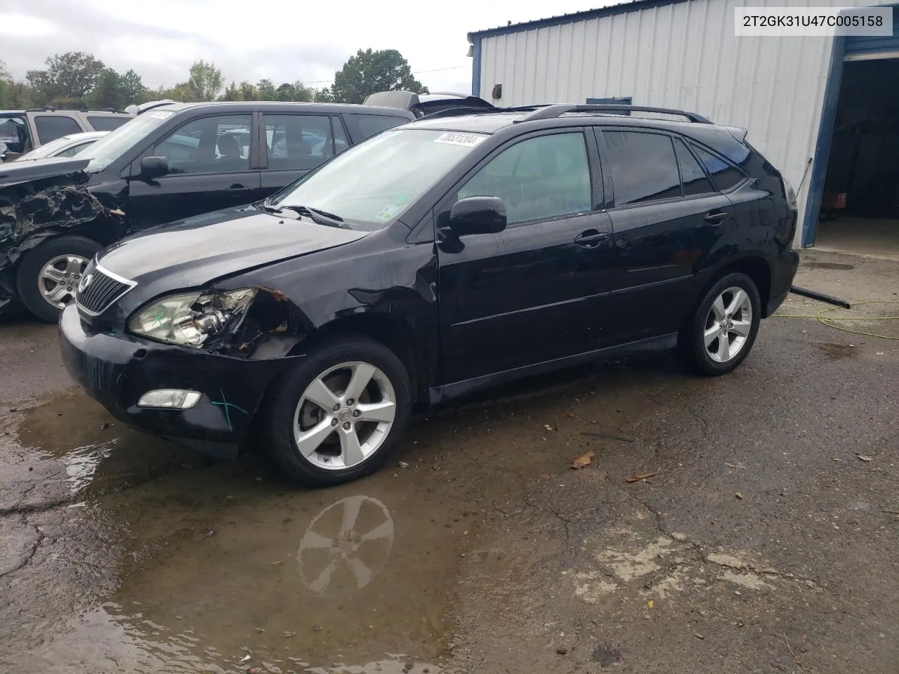 2007 Lexus Rx 350 VIN: 2T2GK31U47C005158 Lot: 78531204