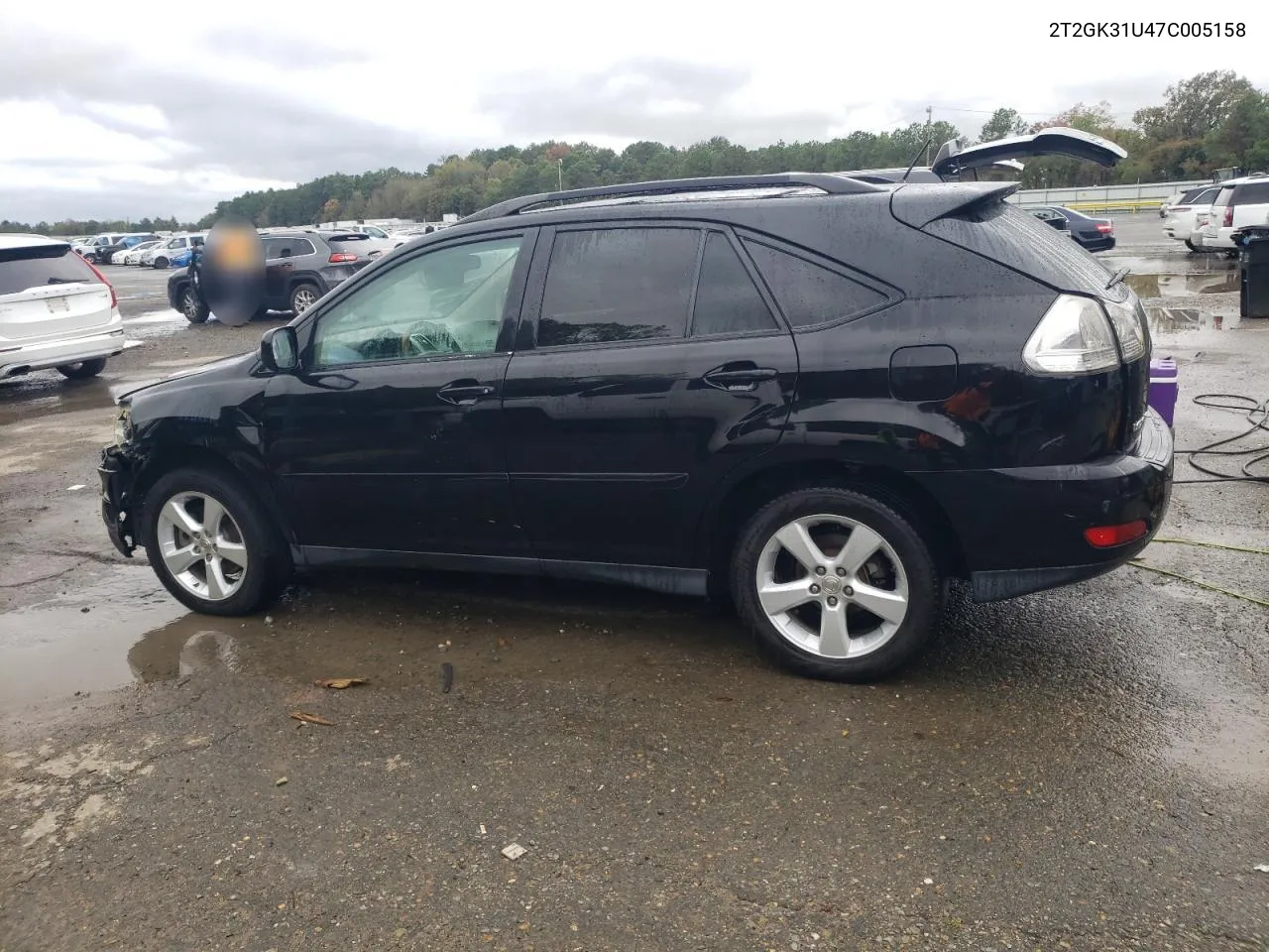 2007 Lexus Rx 350 VIN: 2T2GK31U47C005158 Lot: 78531204