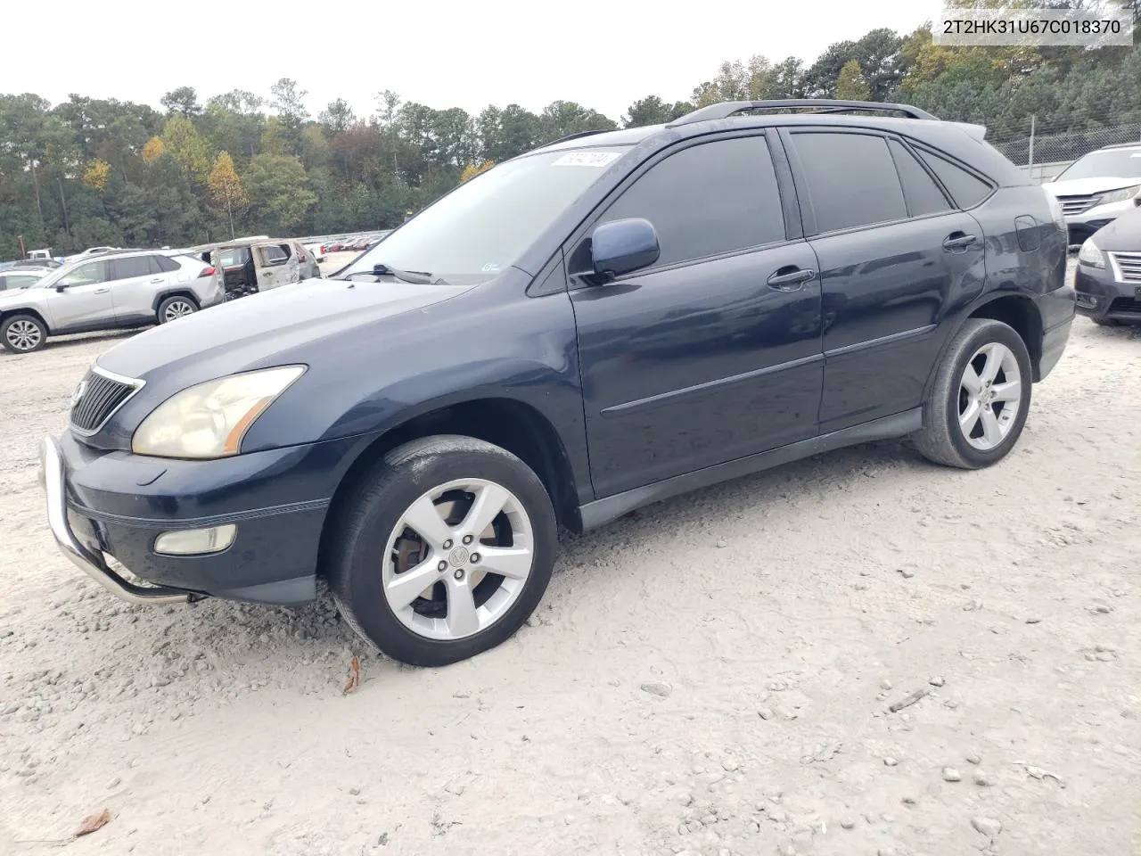 2007 Lexus Rx 350 VIN: 2T2HK31U67C018370 Lot: 79042104