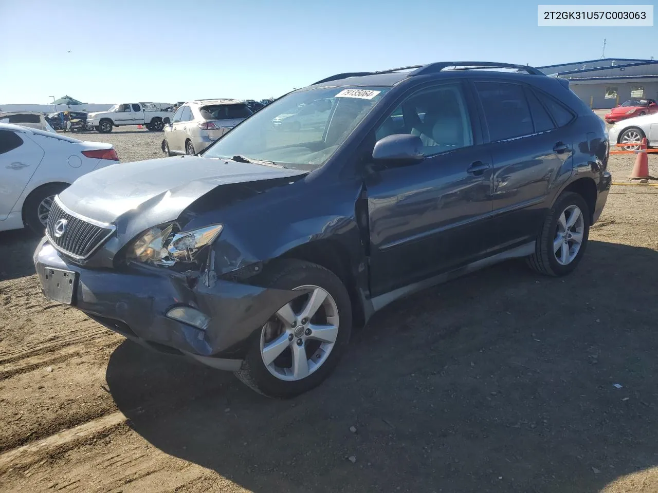 2007 Lexus Rx 350 VIN: 2T2GK31U57C003063 Lot: 79135064