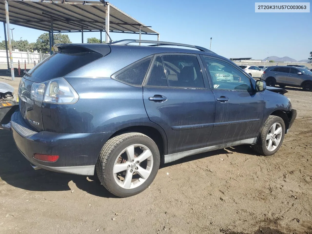 2007 Lexus Rx 350 VIN: 2T2GK31U57C003063 Lot: 79135064