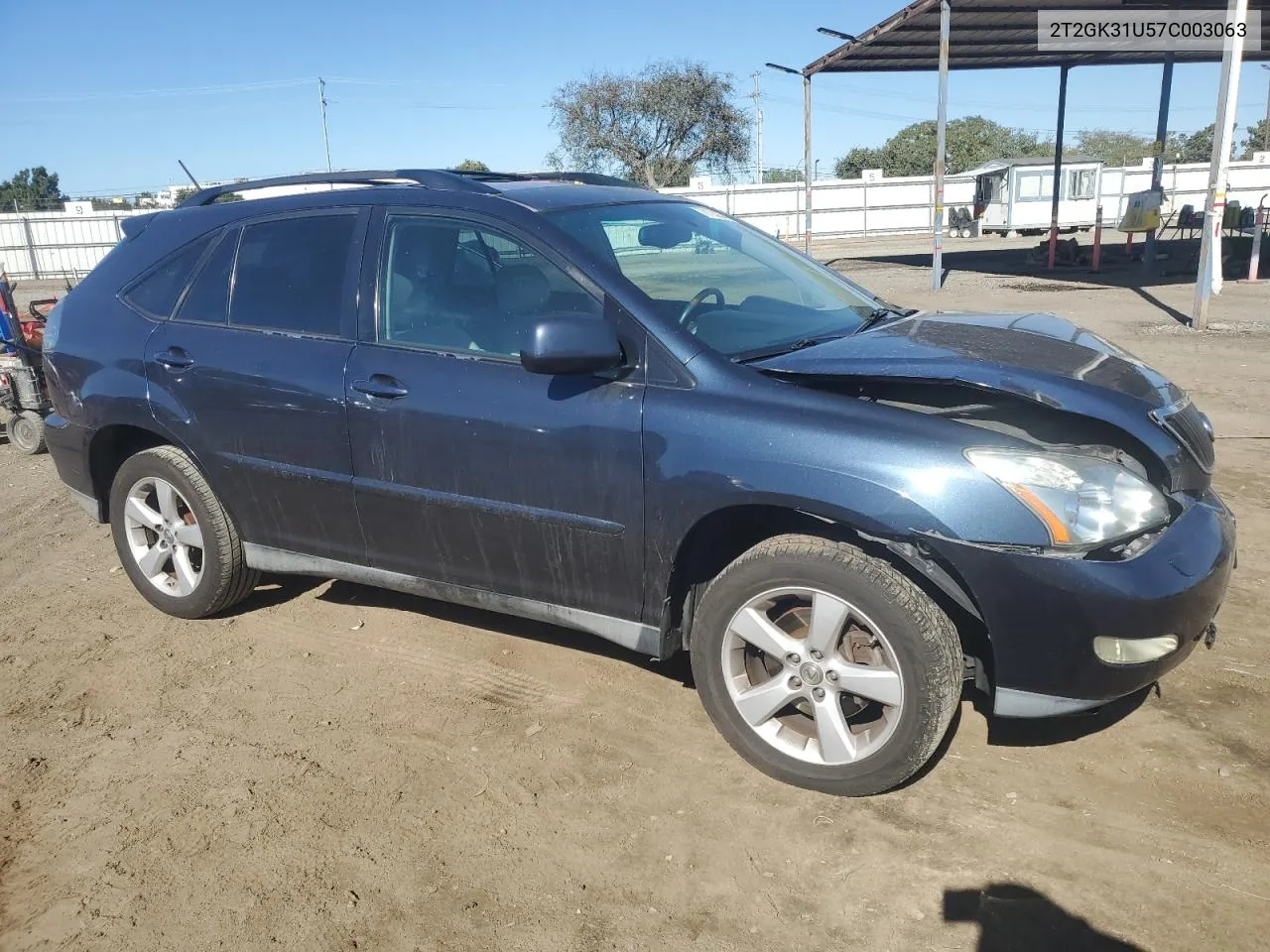 2007 Lexus Rx 350 VIN: 2T2GK31U57C003063 Lot: 79135064