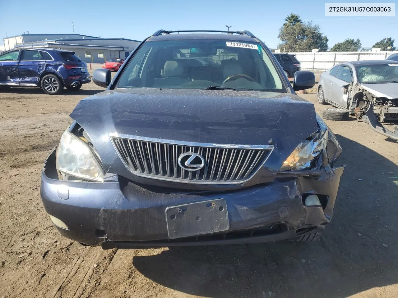 2007 Lexus Rx 350 VIN: 2T2GK31U57C003063 Lot: 79135064