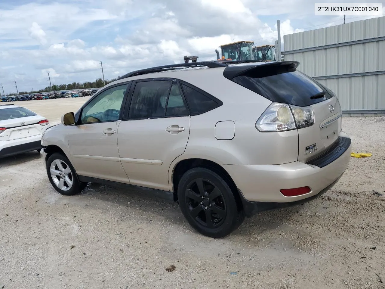 2007 Lexus Rx 350 VIN: 2T2HK31UX7C001040 Lot: 79192864