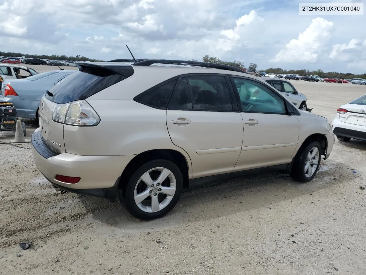 2007 Lexus Rx 350 VIN: 2T2HK31UX7C001040 Lot: 79192864