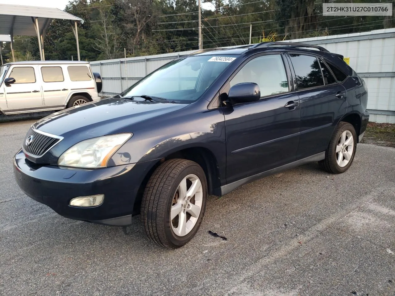 2007 Lexus Rx 350 VIN: 2T2HK31U27C010766 Lot: 79342584